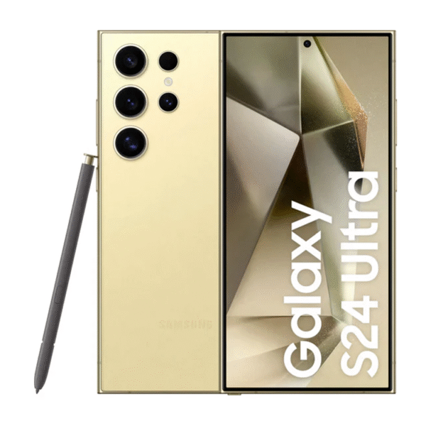 Brugt Samsung Galaxy S24 Ultra 5G - Gul / Rigtig god / 1TB